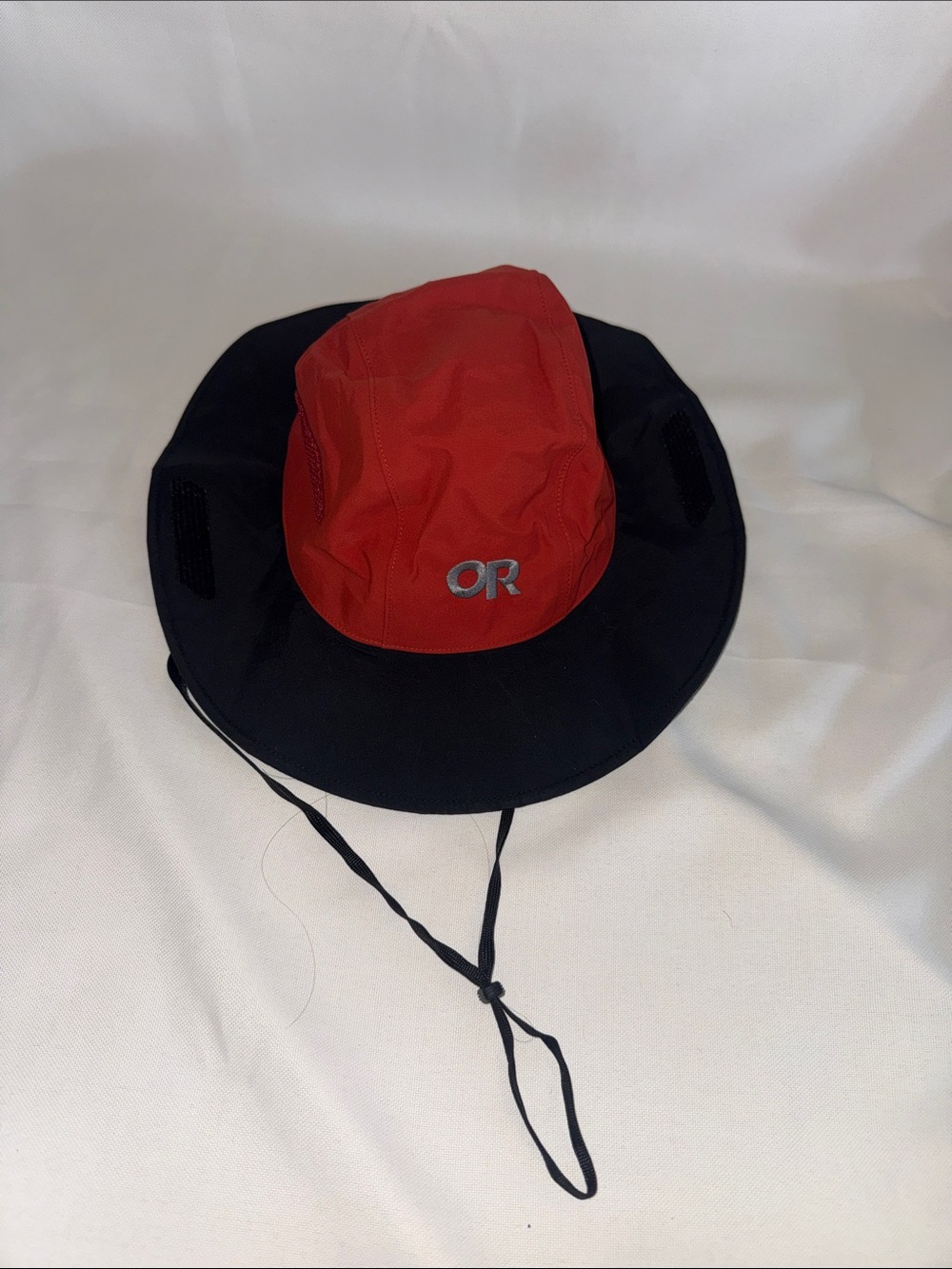 Outdoor Research Two-Tone Red and Black Boonie Hat